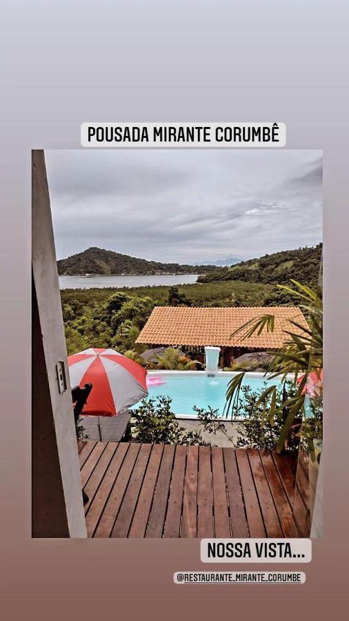 Pousada e restaurante Mirante Corumbê Parati Extérieur photo