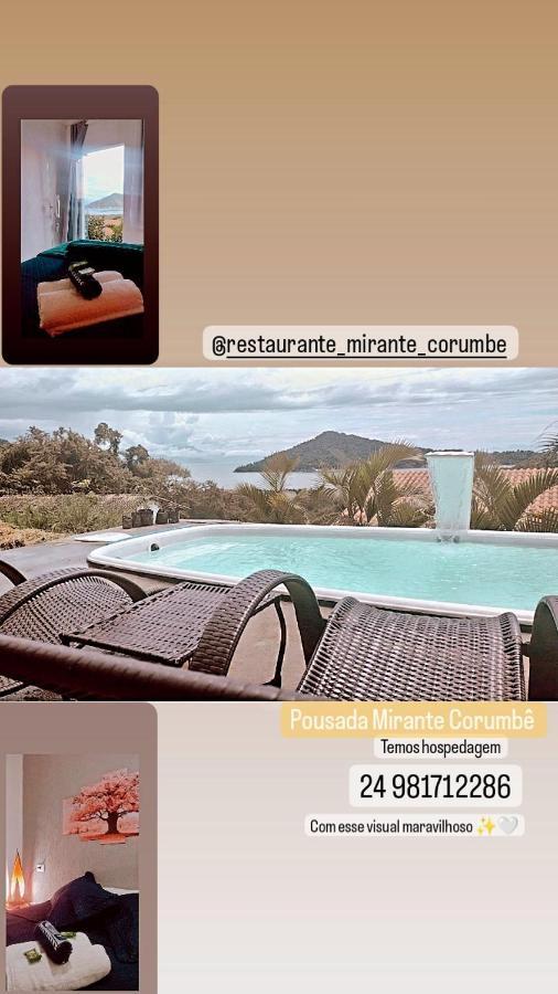 Pousada e restaurante Mirante Corumbê Parati Extérieur photo