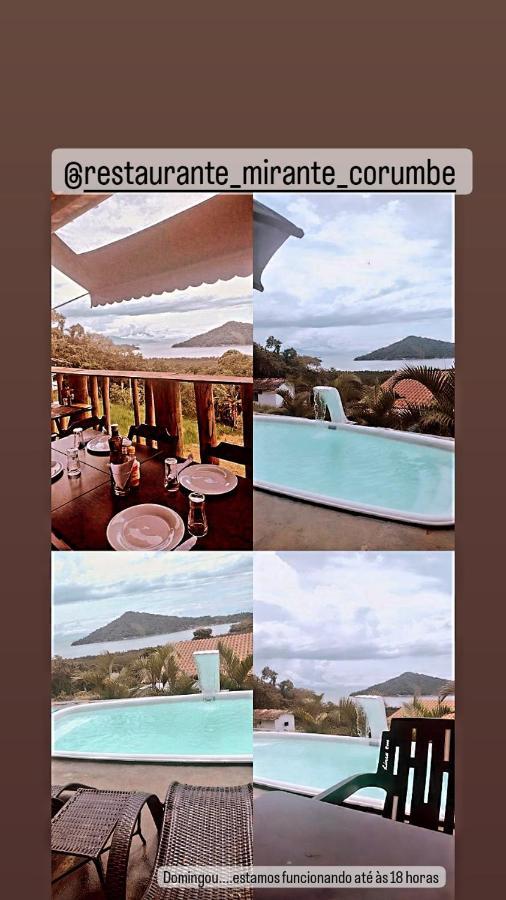 Pousada e restaurante Mirante Corumbê Parati Extérieur photo