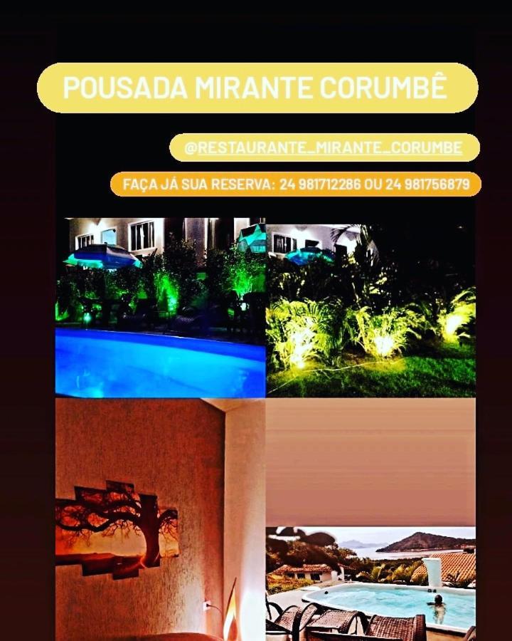 Pousada e restaurante Mirante Corumbê Parati Extérieur photo